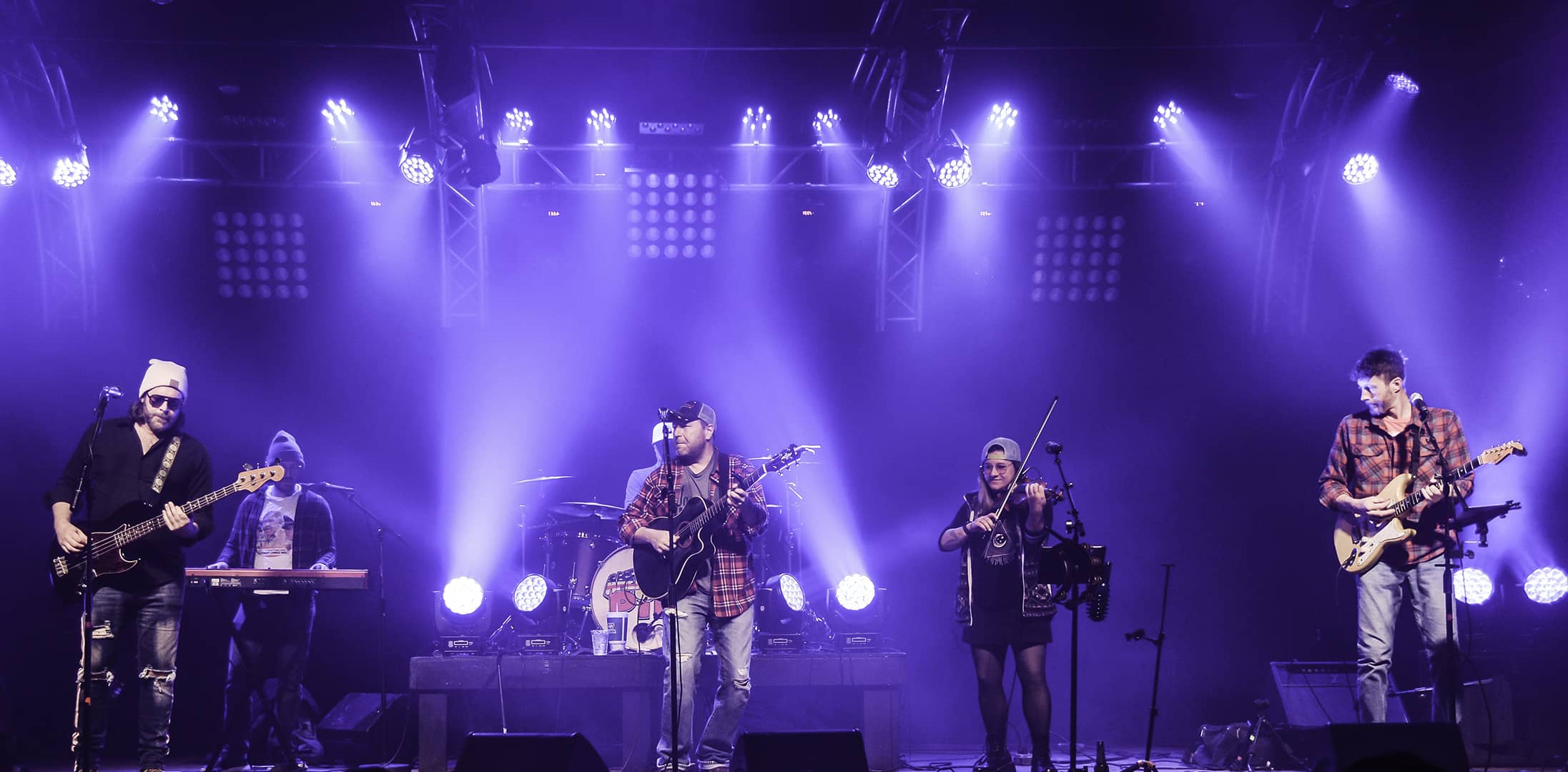 Promotional photo of American Pie performing live